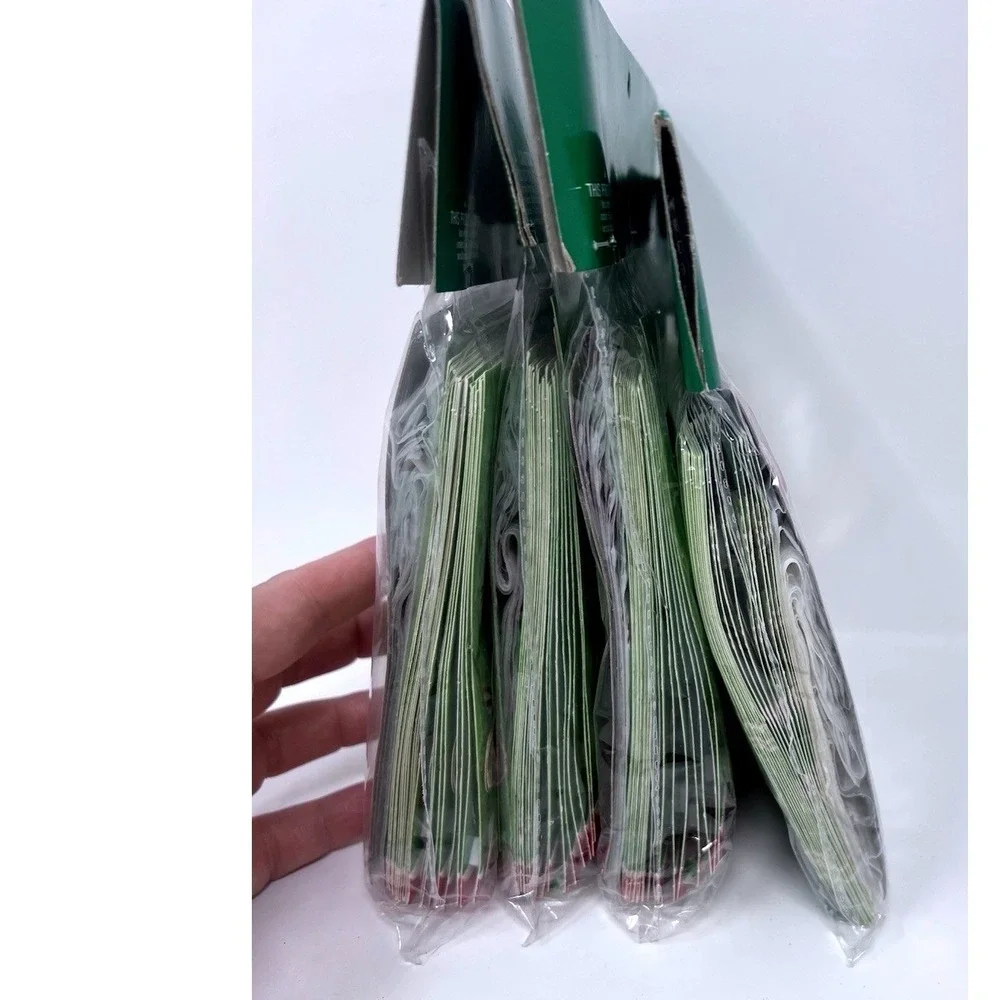 Vtg Hobby Lobby Set of 4 Christmas Treat Bag Toppers W/ Gift Bags 20 Per Pkg